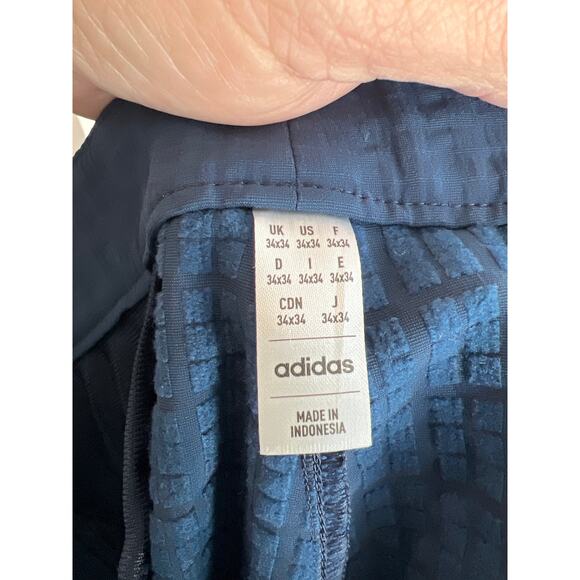 NWOT Adidas size 34x34 navy blue golf pants - Picture 3 of 4